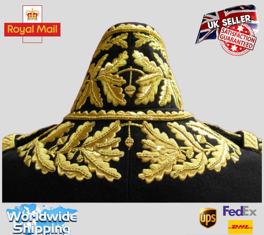 Empire Customized Embroidered Marshal's full dress turnbacks Embroidery.