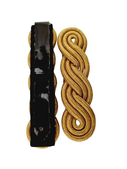 British Made Army Officers Issue Ceremonial Gold Wire Cords Shoulder SCB28