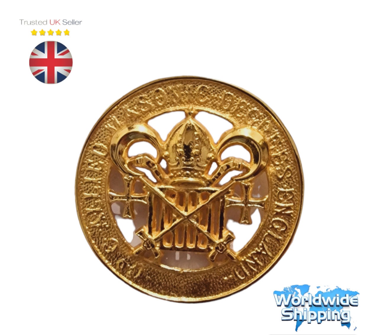 Masonic allied Grand Council Collar Jewel (high Quality )