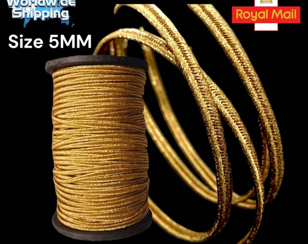 Gold Russia Braid Rank Lace for Army, Military,Uniform, Costume, Fancy Uniform' Church Vestment Costume.