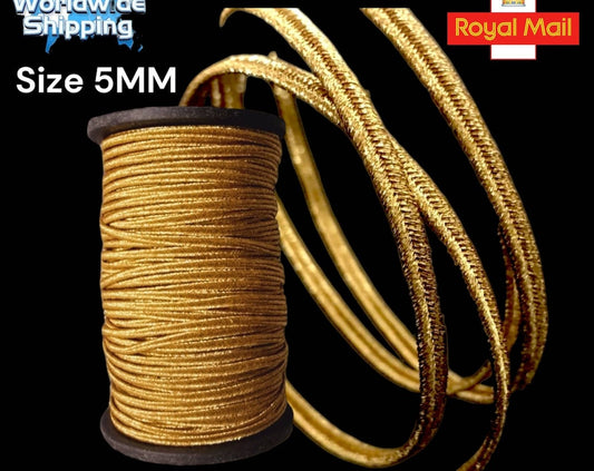 Gold Russia Braid Rank Lace for Army, Military,Uniform, Costume, Fancy Uniform' Church Vestment Costume.
