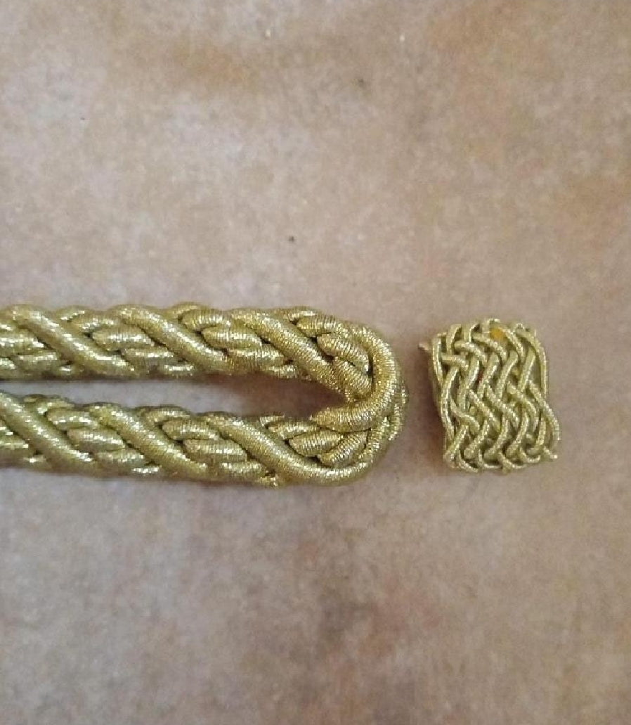 Harlen Zapata 23cm bullion tassels with 6 meters long rop.